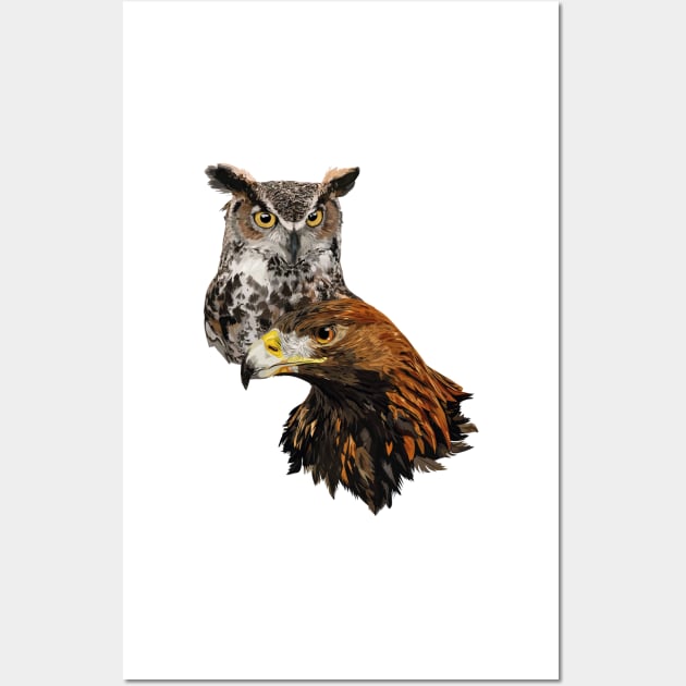 American Owl and American Owl Wall Art by obscurite